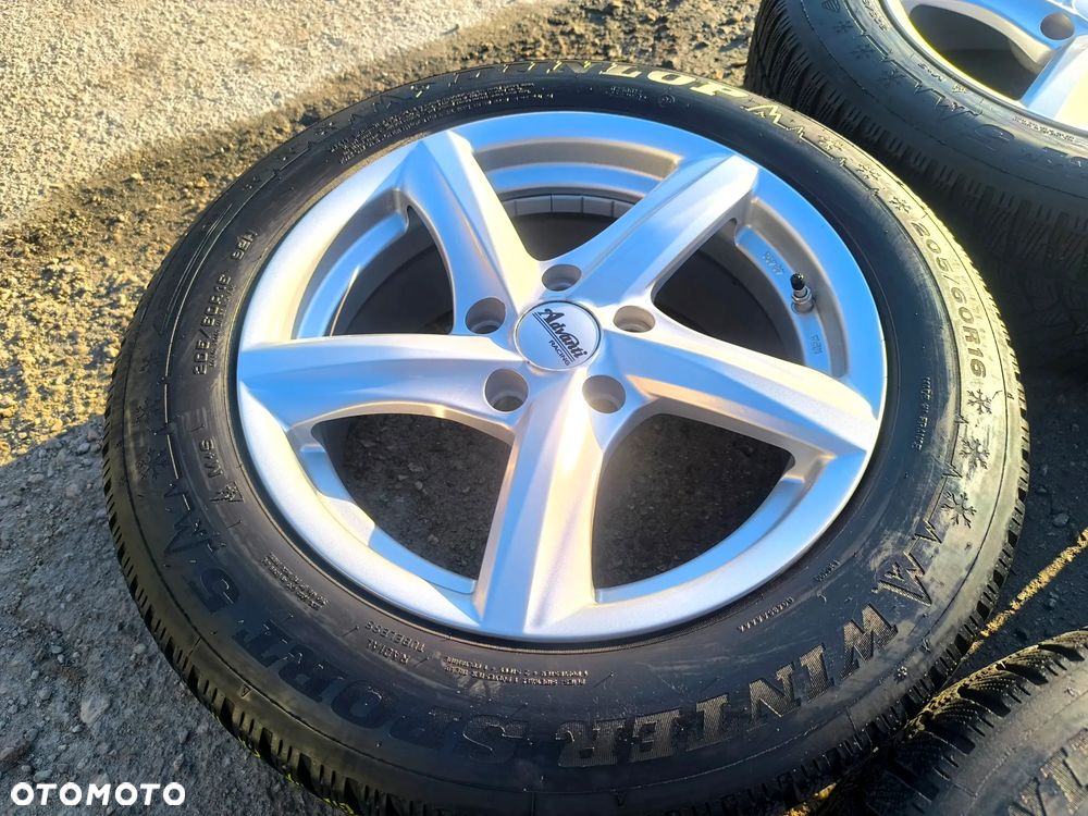5x114,3 Felgi Aluminiowe Alufelgi 5x114 Koła Zimowe Zima 16 RENAULT NISSAN DACIA MITSUBISHI MAZDA KIA HYUNDAI HONDA SUZUKI TOYOTA 6,5mm Legnica ALU-RAD 205/60 - 9