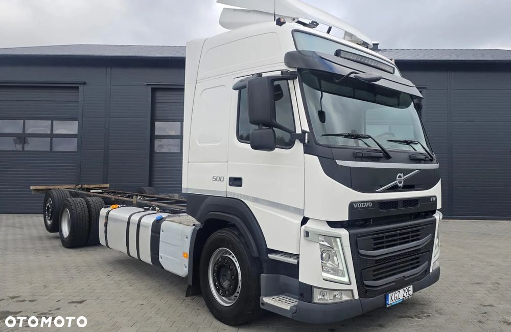 Volvo FM 500 6x2 do zabudowy laweta platforma beczka mleko niski przebieg! super stan - 2