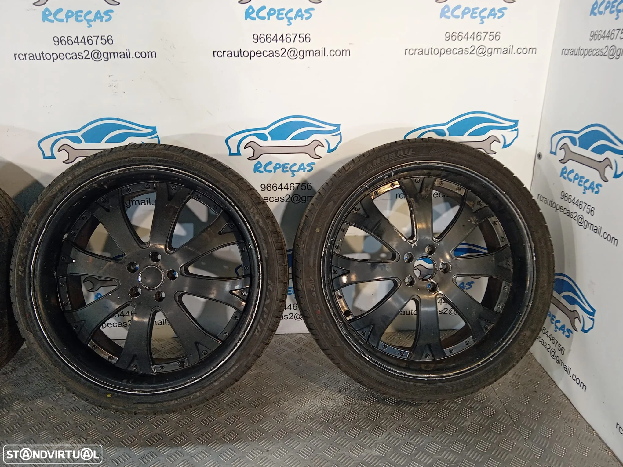 Conjunto Jantes 22 Original Vellano VTA 9J ET45 5X112 - 5