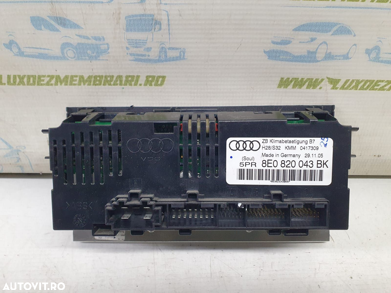 Climatronic 8e0820043bk Audi A4 B7 [2004 - 2008] 1.9 TDI BPW - 2