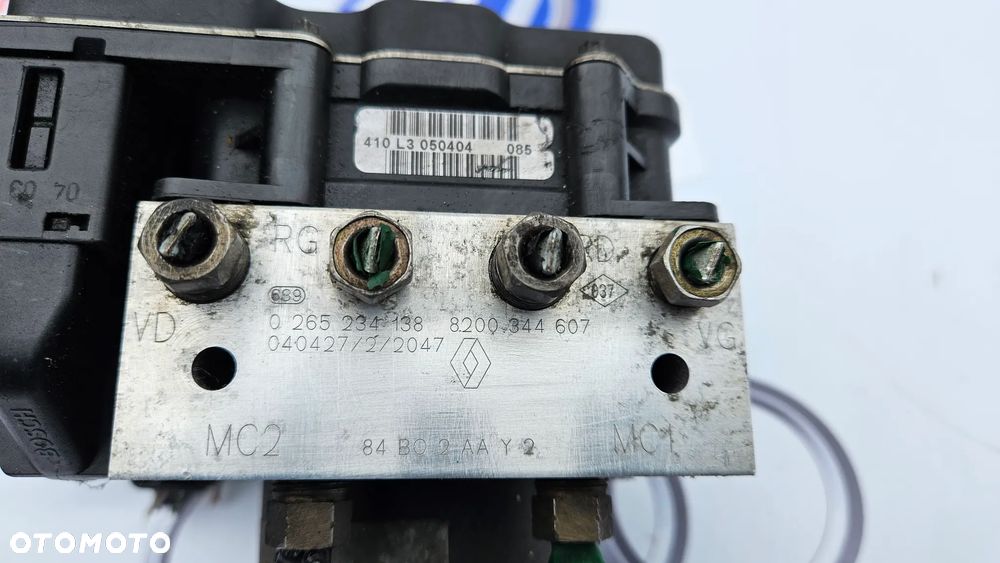 Renault Scenic 2 II 1.9 DCI 120 KM F9Q812 Pompa hamulcowa ABS Sterownik pompy 8200344607 - 3