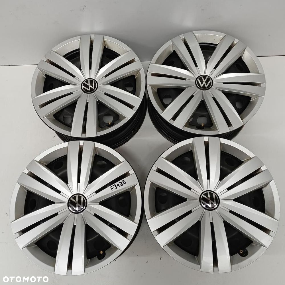 Felgi 5x112 16 Vw Touran II + Kołpaki 4szt (F3422) - 1