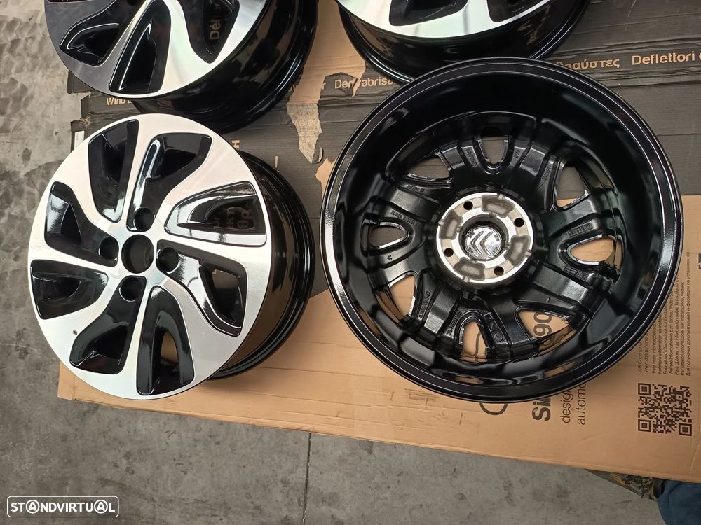 Conjunto jantes alumínio Citroen C3 Ref: 9677111977 - 2