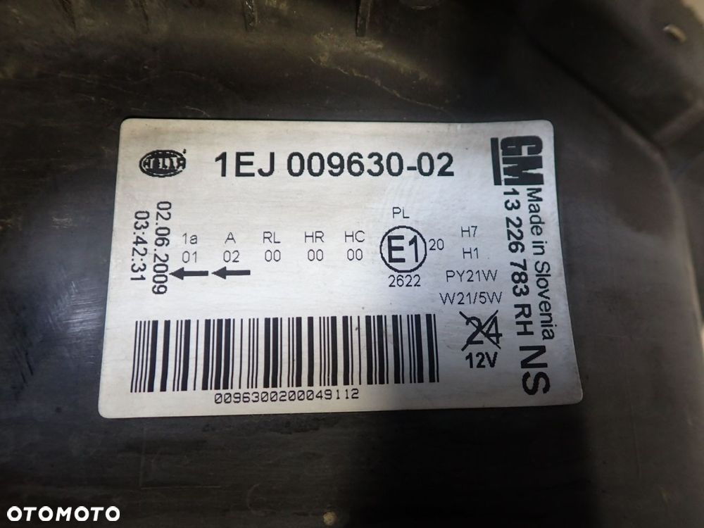 LAMPA PRAWA PRZEDNIA OPEL INSIGNIA A 2.0 CDTI - 6