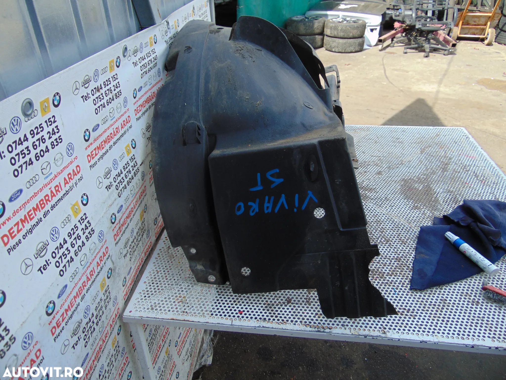 Carenaj roata fata Opel Vivaro 2001-2014 carenaje fata Renault Trafic stanga dreapta nissan primastar - 1