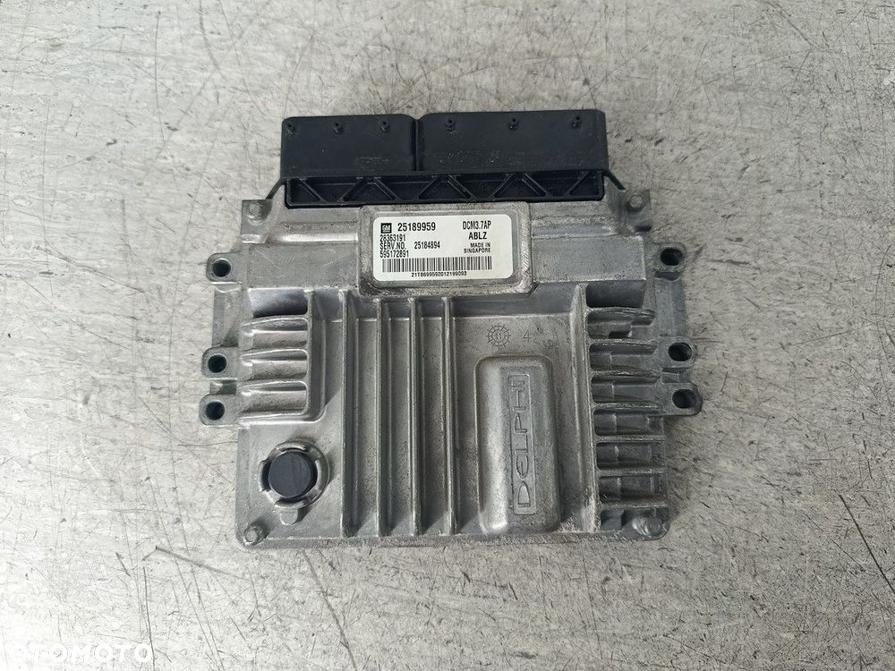 KOMPUTER, STEROWNIK CHEVROLET CRUZE 25189959  28363191 2.0 D - 1