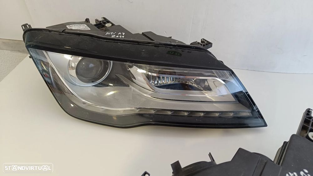 Farol óptica direito xenon Audi A7 2011 - 3