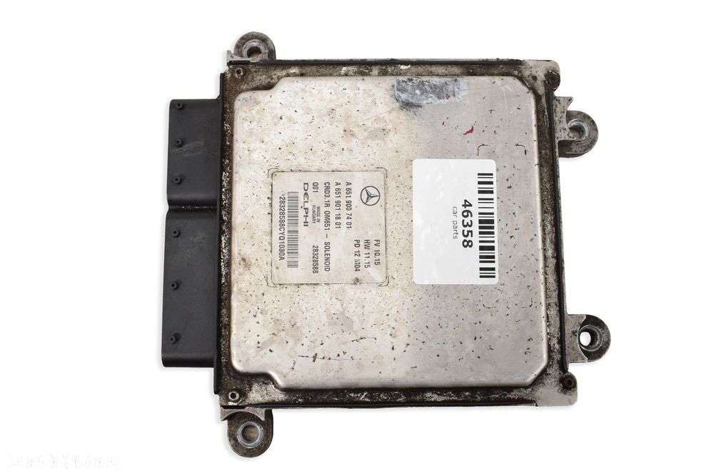 Sterownik Silnika MERCEDES W212 W204 2.2 CDI A6519007401 A6519011801 - 4