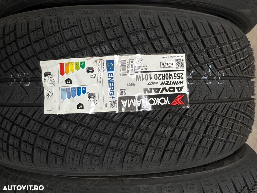 Vând 4 anvelope 255/40/20 Yokohama de iarnă noi - 2