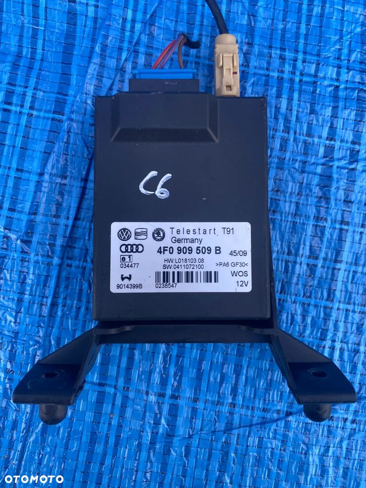 MODUŁ STEROWNIK WEBASTO 4F0909509B A6 C6 AUDI Q7 4L 100% SPRAWNY ORYGINAŁ - 1