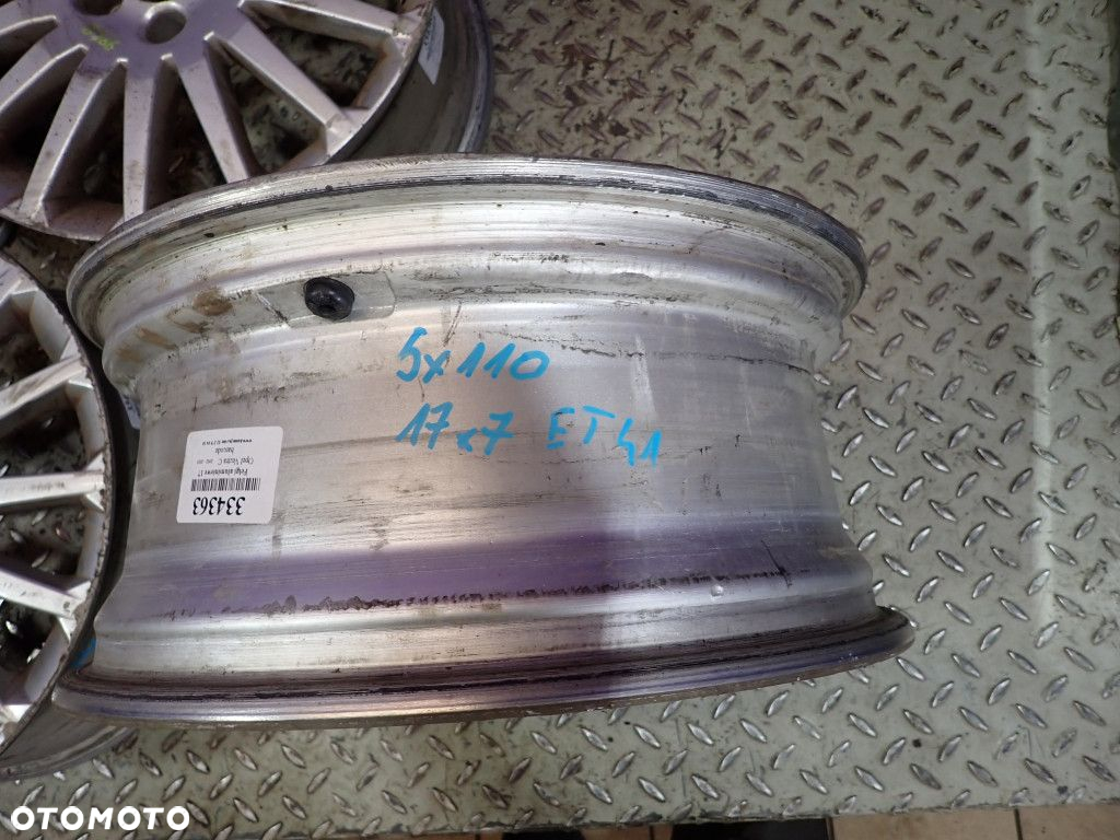 OPEL VECTRA C SIGNUM FELGI ALUMINIOWE 17 7J R17 5x110 ET 41 - 7