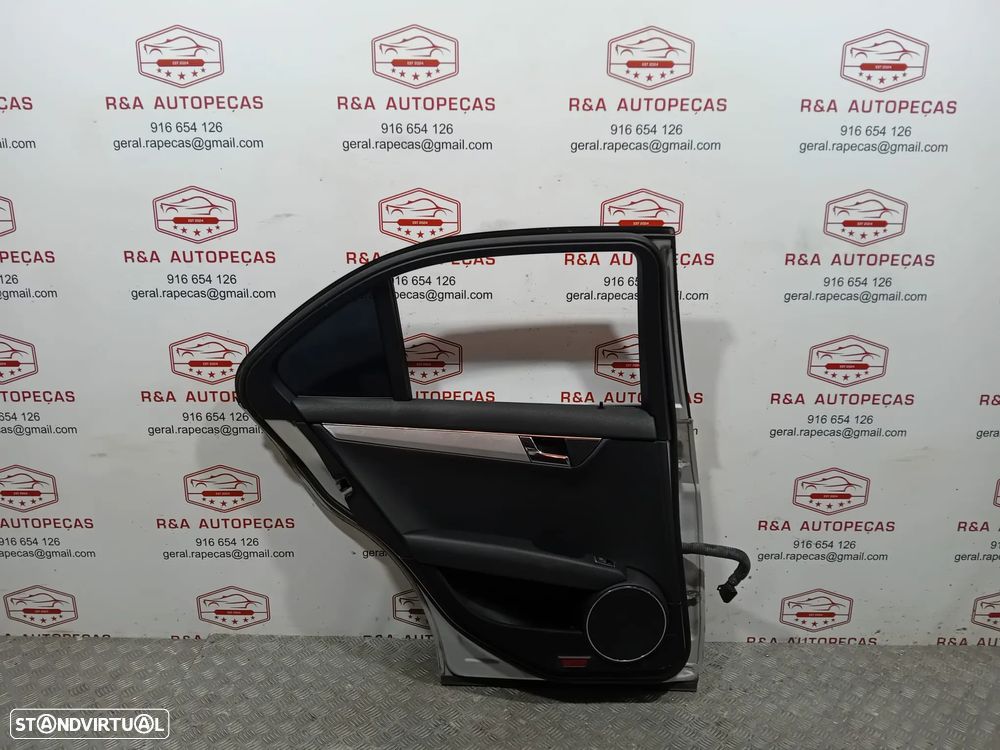 Porta Trás Traseira Esquerda Mercedes Class C W204 Sedan Original - 7