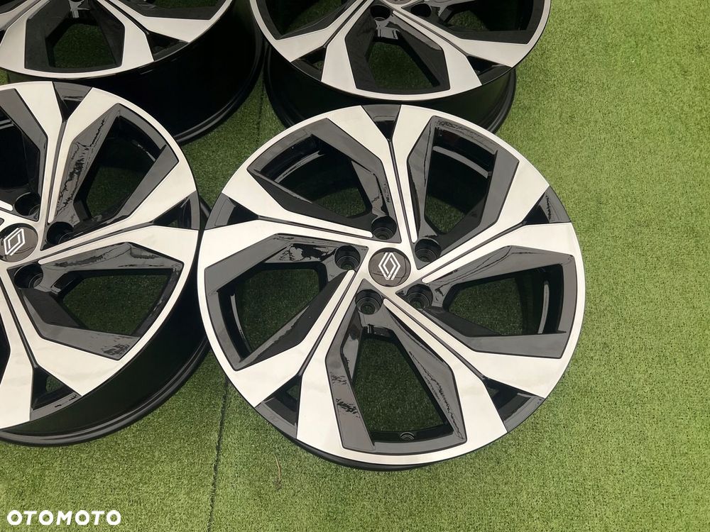 KOMPLET FELG FELGI RENAULT CAPTUR II 2 KADJAR MEGANE 18 ET35 ORYGINALNE - 8