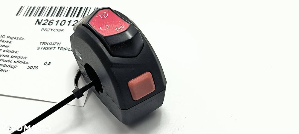 Przycisk odpalania Triumph Street Triple 765 RS 2020r. - 2