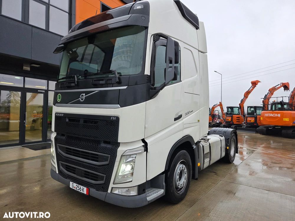 Volvo FH500, 2019, 640.248km, Automata, 2 rezervoare 1.175l, FRIGIDER, AER CONDITIONAT STATIONARE, balon puntea fata, aeropachet, rulata doar in GERMANIA, Carte identitate RAR, posibilitate leasing 3 ani-PROMOTIE 38.900 EUR+Tva - 1