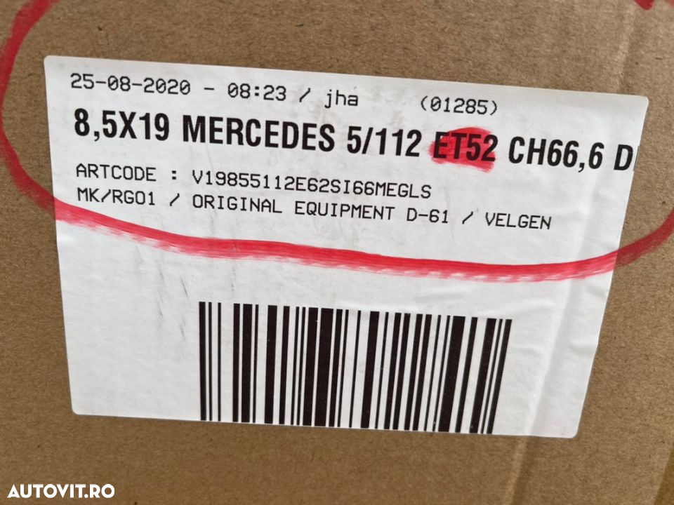 vand jante originale mercedes GL pe 19” noi - 6