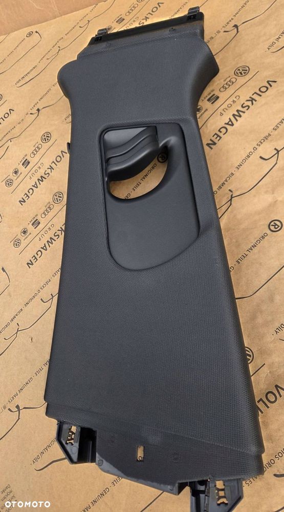 audi e-tron sportback s 4ke osłona tapicerka słupka b górna lewa 4k4867243 - 3