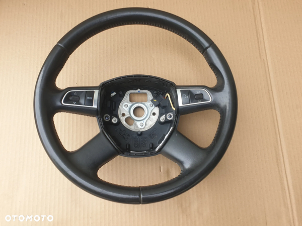 KIEROWNICA CZARNA MULTIFUNKCYJNA ŁOPATKI AUDI Q5 A3 A4 A6