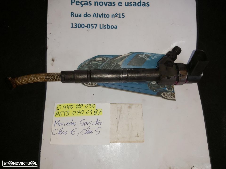 Injector Mercedes Sprinter Class E Class S  A6130700187  0445110035 - 2