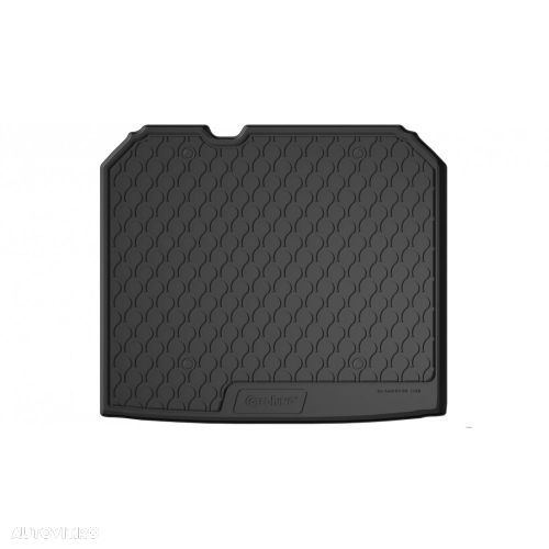 Tavita portbagaj Audi Q3 2011-2019, podea inaltata cu pachet portbagaj cu plasa, din cauciuc Rubbasol, marca Gledring - 1