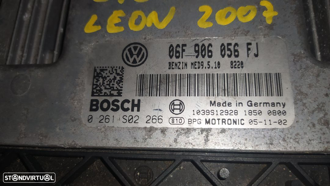 Motor 2.0 FSI 150cv vw - seat leon - Audi A 3 2007 caixa 6 velocidades GXV -- - 10