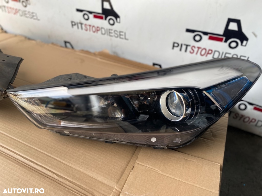 Fata bot complet Hyundai Tucson 2015 2016 2017 2018 2.0 d 4x4 bara capota far grila aripi radiatoare - 7