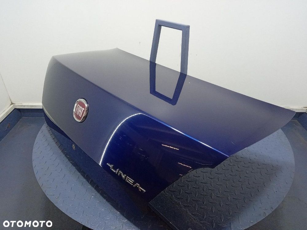 FIAT LINEA 07- KLAPA BAGAŻNIKA TYŁ TYLNA 487 BLU NOTTURNO - 4