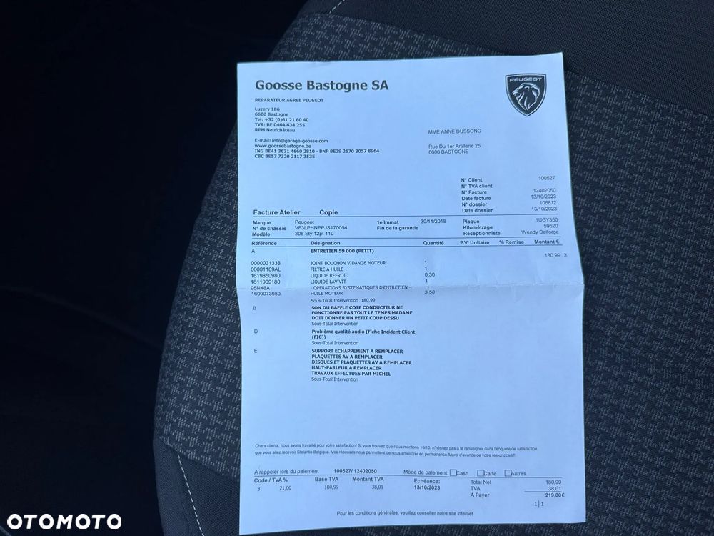 Peugeot 308 PureTech 110 Stop & Start Style - 16