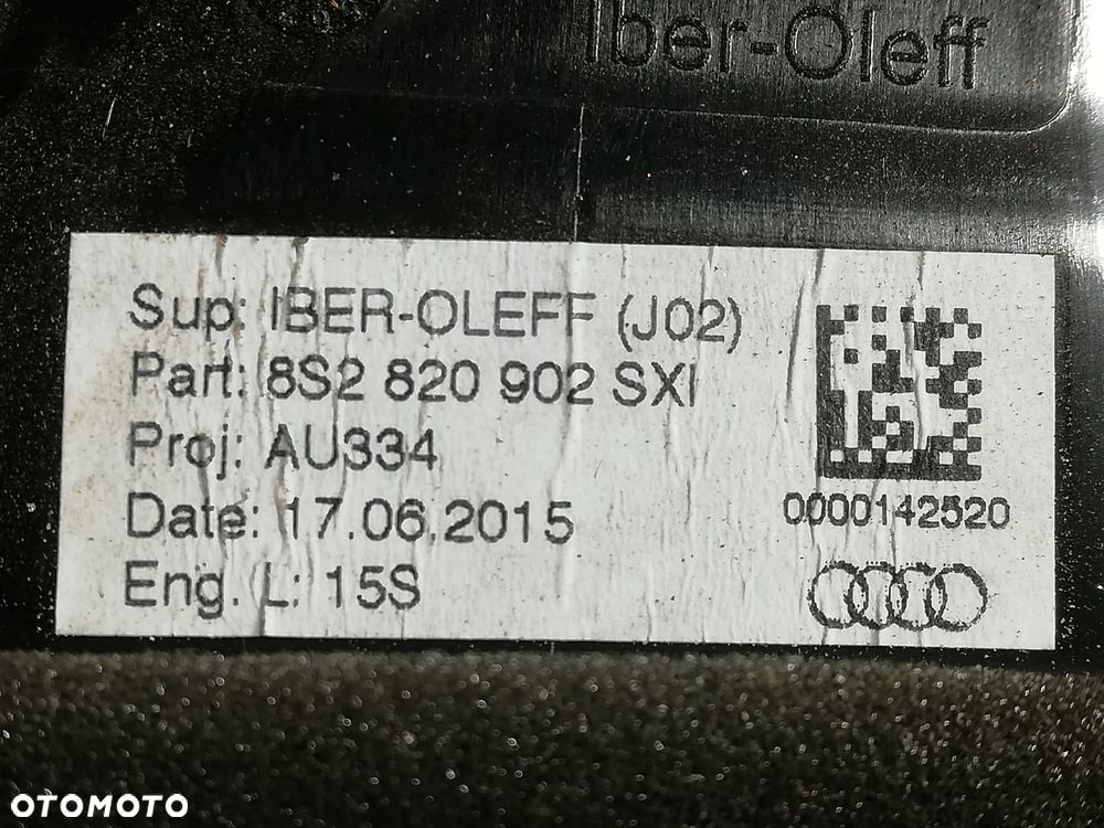 Audi TT 8S kratki nawiewu kratka reuglacja 8S2820903 8S2820901 8S28209051 8S2820951 8S2820952 - 4