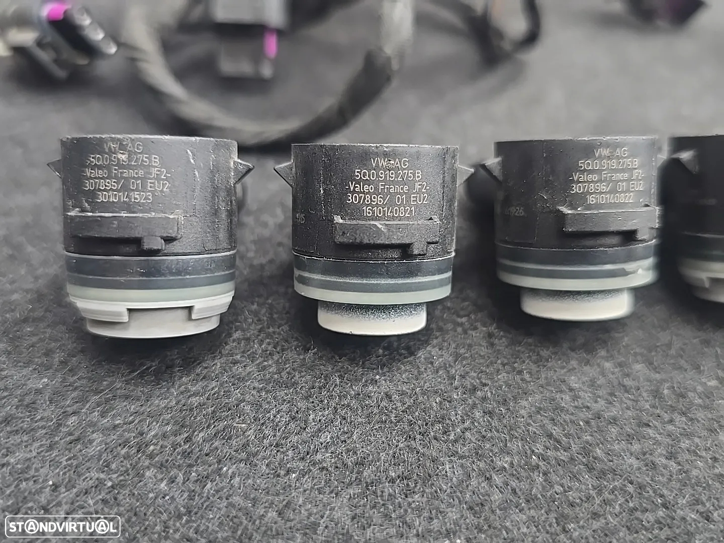 Sensores de estacionamento PDC traseiros Com cablagem conjunto kit originais para audi TT TTS 8S 2016- - 7