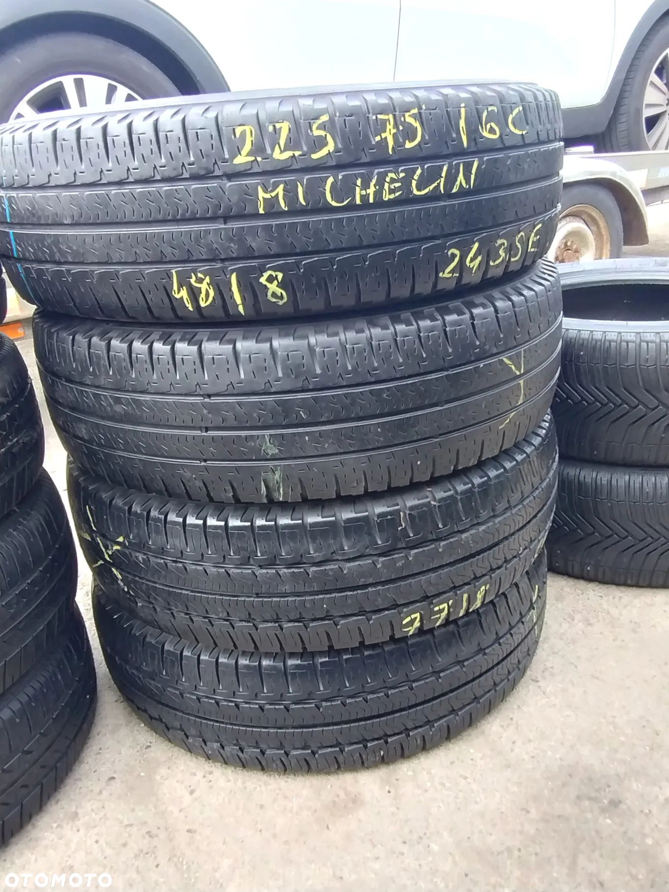 225/75R16C Opony Letnie Lato MICHELIN AGILIS CAMPING 7-5mm Legnica ALU-RAD 225/75 - 1
