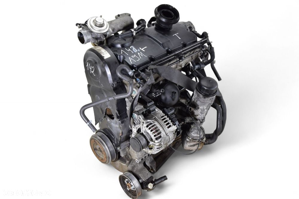 Silnik AUDI A4 B5 A6 C5 BORA GOLF IV PASSAT B5 1.9 TDI 115KM AJM KOMPRESJA - 1