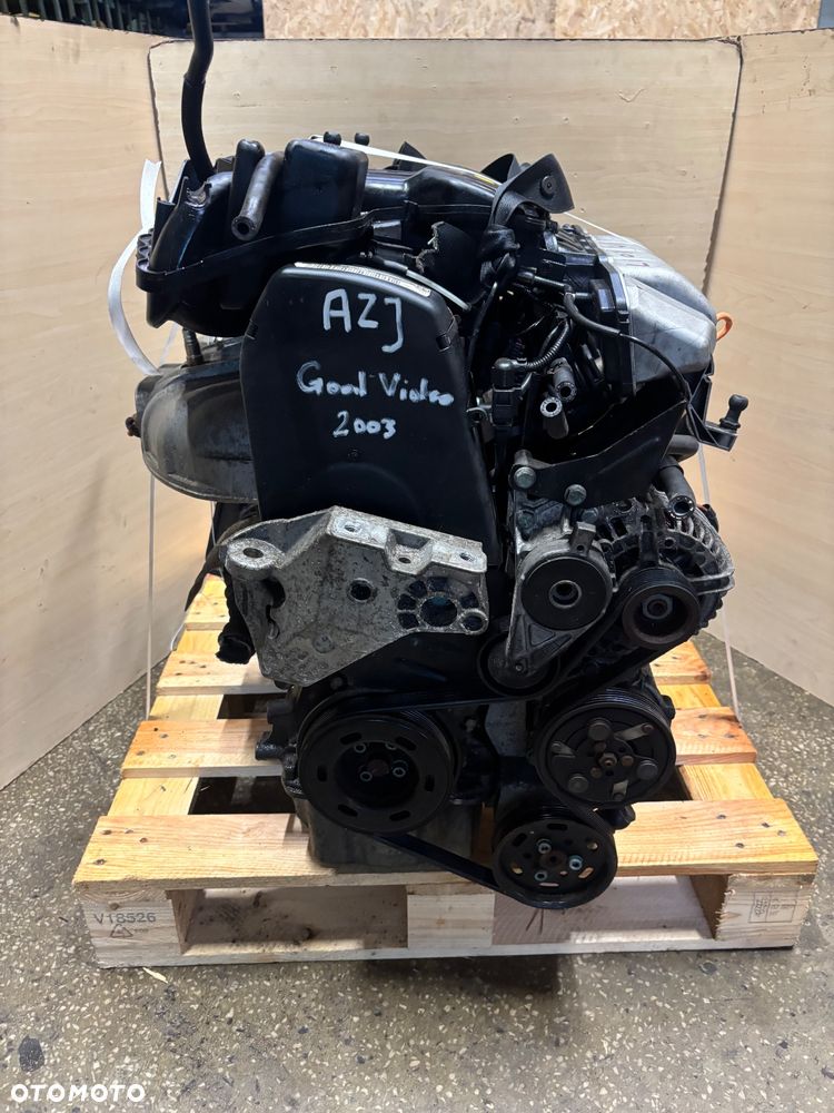 SILNIK BEETLE AZJ 2.0 B 8V KOMPLETNY vw  SKODA OCTAVIA I GOLF IV 4 film video - 1