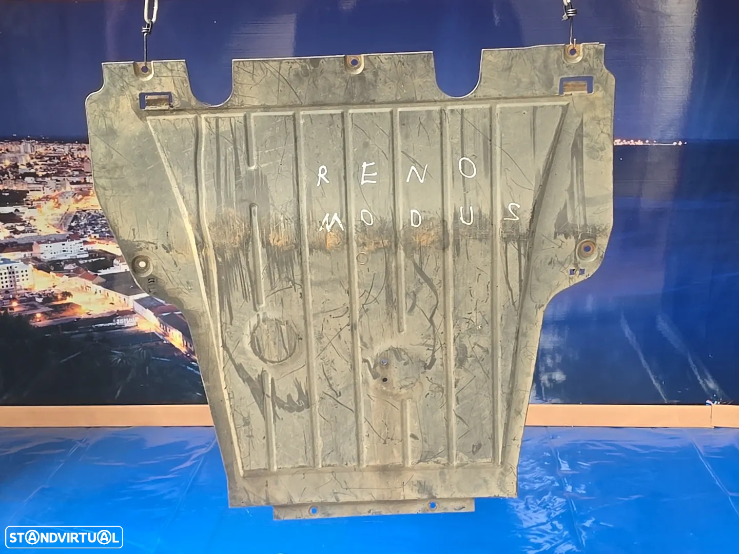 Resguardo do motor originais para renault modus 2002- - 7