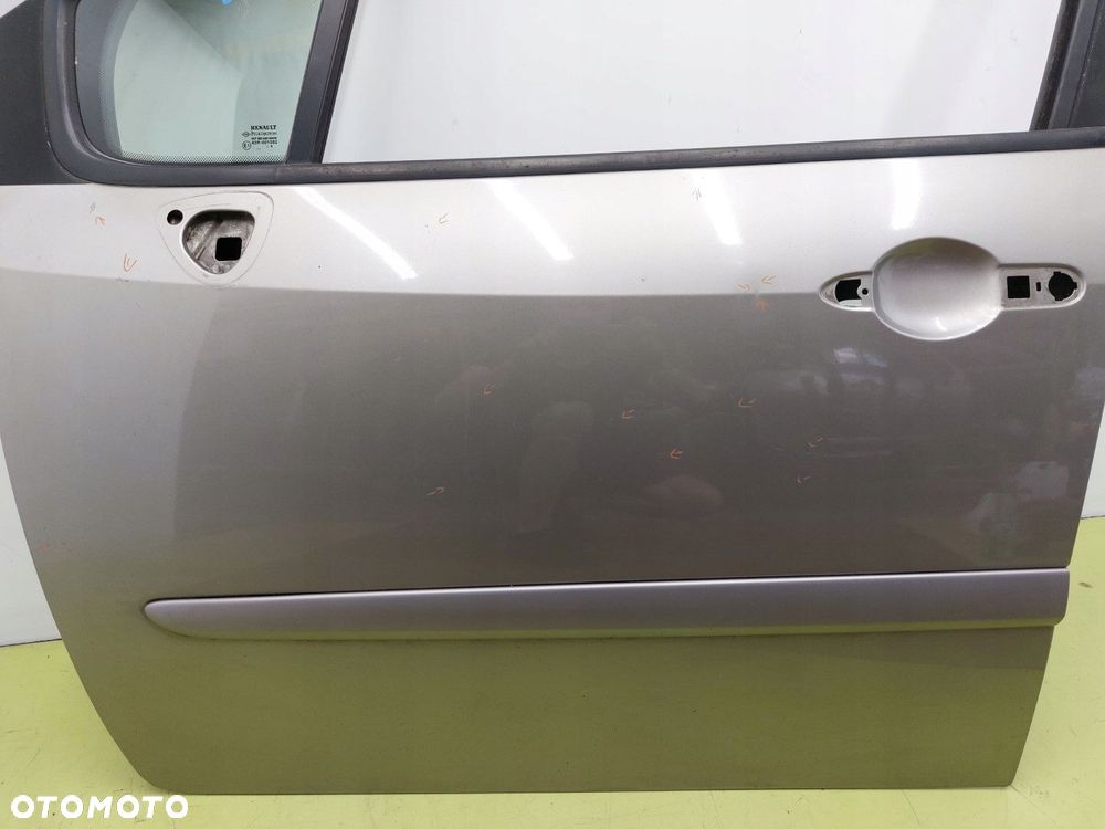 Drzwi przednie lewe przód RENAULT MODUS 2008-2012 LIFT TEHNK BEZ KOROZJI - 2