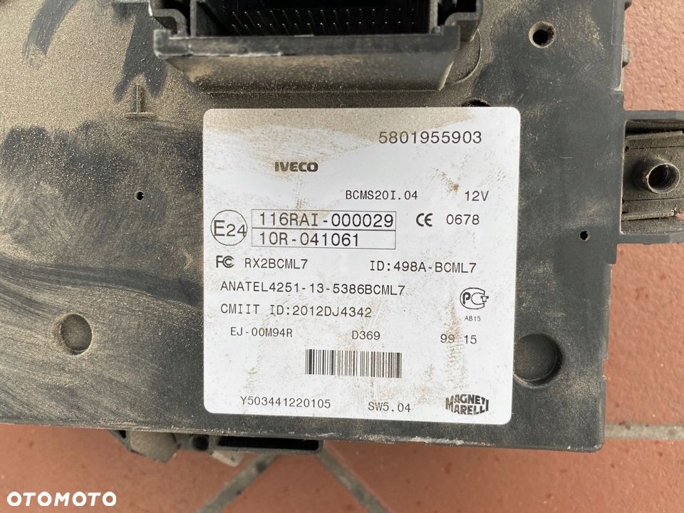 Iveco Daily 35s13 2,3 zestaw zestaw 0281030169 - 3