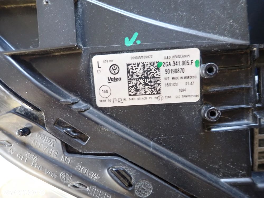VW T-ROC LAMPA LEWY PRZÓD 2GA94105F - 2