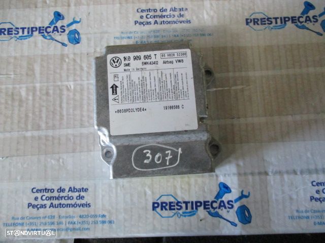 Modulo Airbag 1K0909605T SKODA OCTAVIA 2010 VW GOLF 5 PLUS 2006 - 1