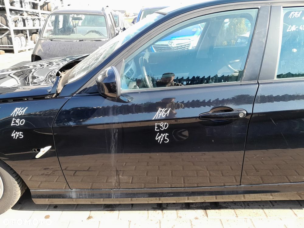 BMW E90 DRZWI LEWE PRZEDNIE LEWY PRZÓD KOLOR: 475 - 1