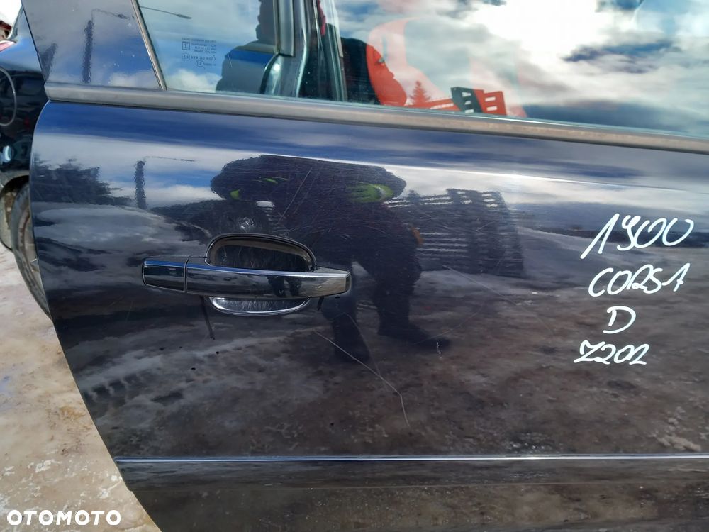 OPEL CORSA D DRZWI PRAWE PRZEDNIE PRAWY PRZÓD 3 DRZWI KOLOR: Z20R - 2