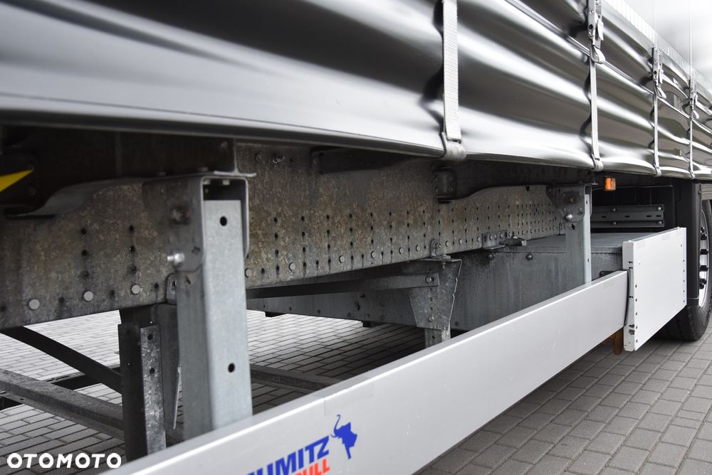 Schmitz Cargobull VARIOS SYSTEM BDE / FIRANA / OŚ PODNOSZONA / SŁUPKI ROZSUWANE  / MAŁA PALECIARA / NOWE OPONY / STAN JAK FABRYCZNIE NOWY ! ! ! - 9