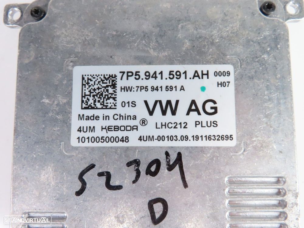 Centralina / Balastro Usado / Original SEAT ARONA (KJ7)/SKODA OCTAVIA III (5E3,... - 3