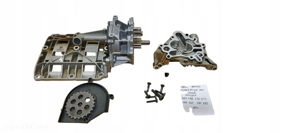 Bmw E87 E81 E90 E92 E93 E60 E84 E83 Lci Pompa Oleju N47 N47D20A 7798014 Nr4 - 2