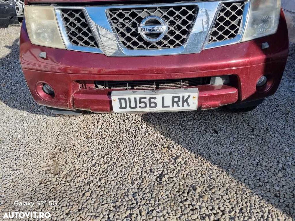 Bara fata Nissan Pathfinder 2004 - 2010 Roma Red A31 (1394) model cu spalatoare far - 1