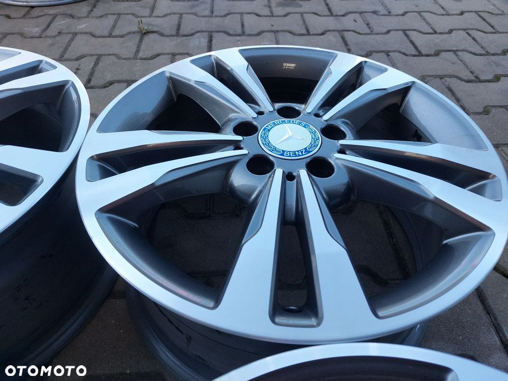 FELGI ALUFELGI 17 8J ET48 5X112 MERCEDES W212 E-KLASA JAK NOWE! A2124015602 - 7