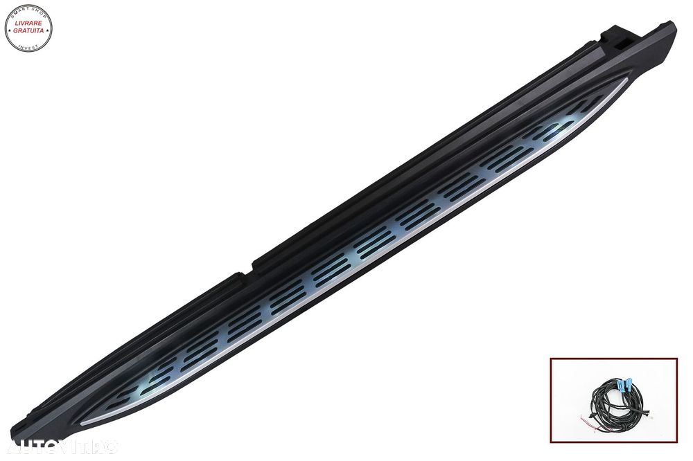 Praguri Laterale Mercedes GLE W167 (2019-up) cu LED- livrare gratuita - 3