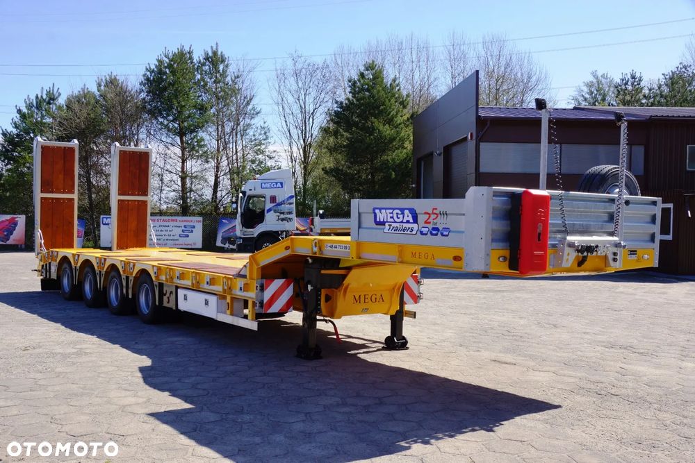 Inny 4 OSIOWA NACZEPA NISKOPODWOZIOWA - ZAGŁĘBIENIE NA ŁYŻKĘ KOPARKI - NAJAZDY HYDRAULICZNE - 3