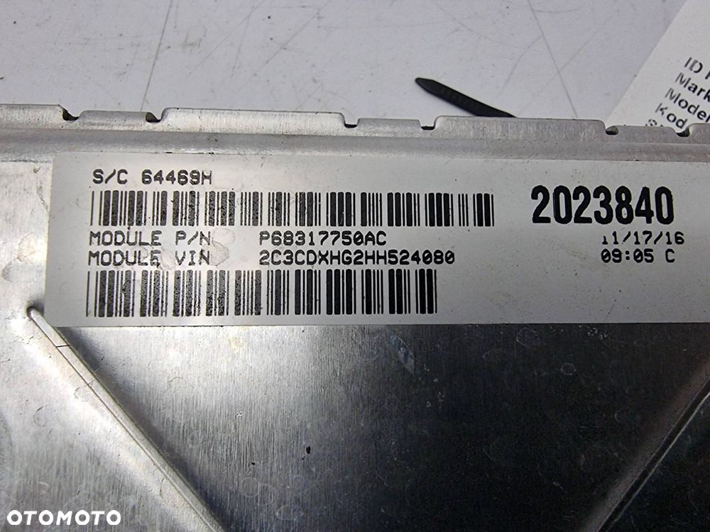 KOMPUTER SILNIKA ECU DODGE CHARGER P68317750AC - 4