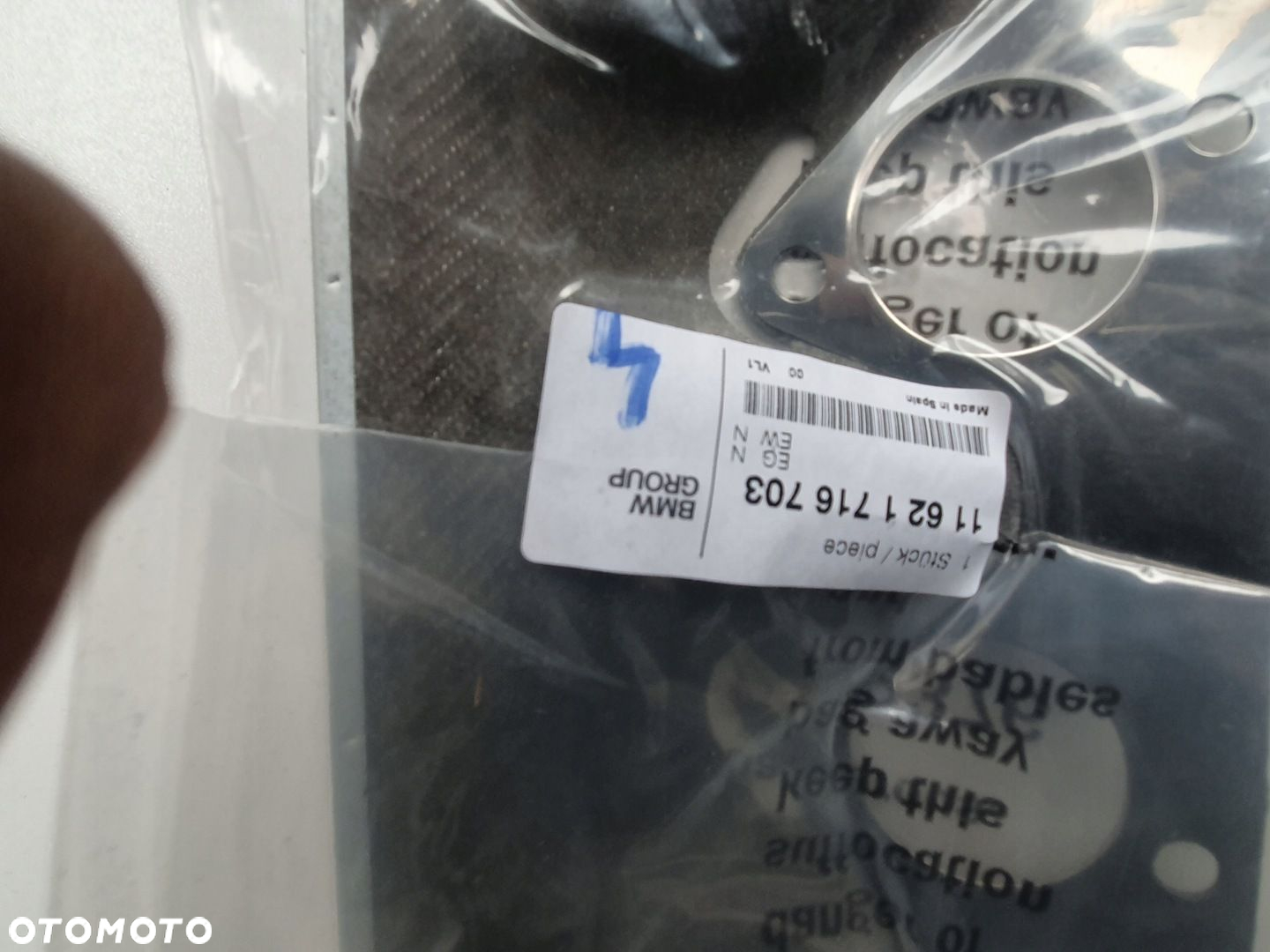 USZCZELKA KOLEKTORA WYD BMW E30 E34 E36 1716703 - 2