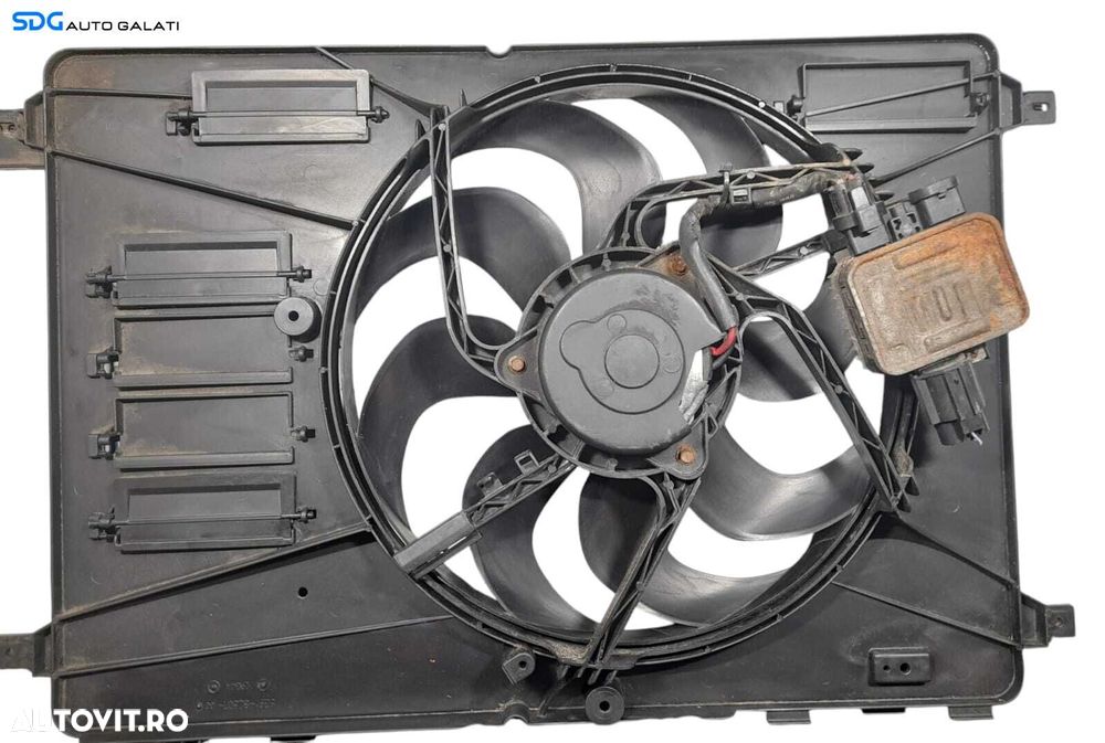 Electroventilator Ventilator Ford Mondeo 4 2.0 TDCI QXBB UFBA QXBA UFBB TXBA TXBB UKBA UKBB AZBC 2007 - 2014 Cod 6G91-8C607-GG [N0485] - 2